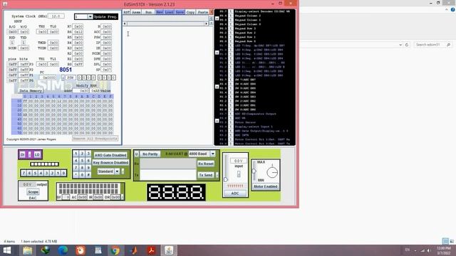 Introduction to Edsim51 Simulator - Embedded Systems Course смотреть онлайн