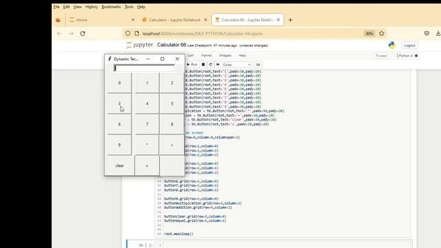 Build an Advanced Calculator in Python with Tkinter GUI смотреть онлайн