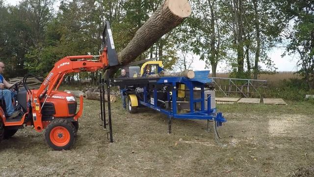 Firewood Processor Setup and Running DYNA SC-15 смотреть онлайн
