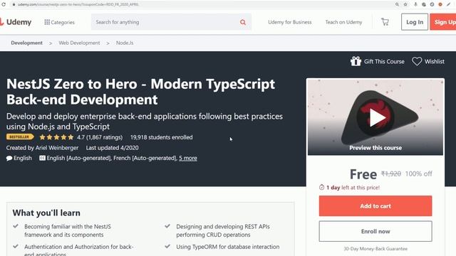 6 Udemy Paid Courses Free With Certificate | Free Udemy Courses | #FreeCourse смотреть онлайн