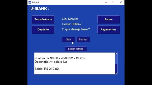 RGBANK - Python - PySimpleGUI смотреть онлайн