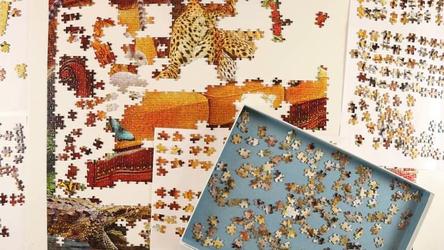Entering the Bedroom, 6000 PIECES, Educa - FULL TIME LAPSE смотреть онлайн