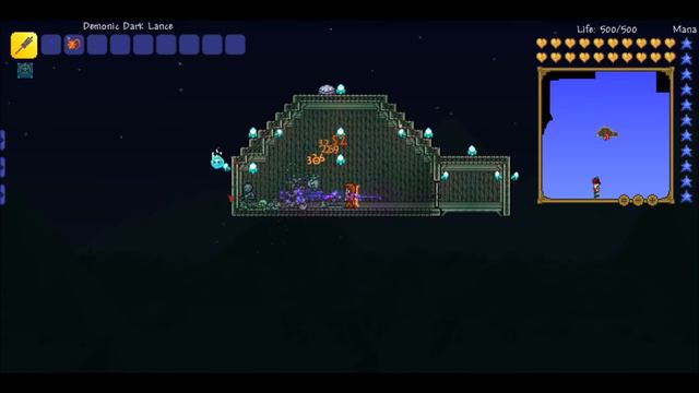 Terraria 1.2| How to| Dark Lance! смотреть онлайн