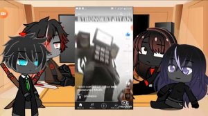 skibidi toilet react to brown cameramen and other video(part 2)#reaction #skibiditoilet