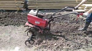 Фрезы целина в работе.