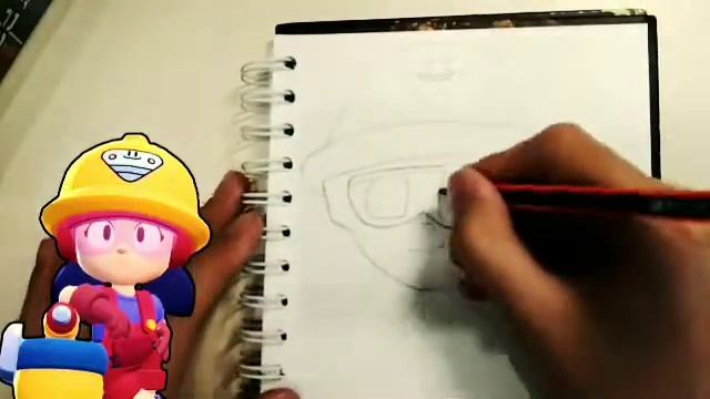 Как нарисовать Джеки/DrawJasky/Brawl starts/Рисуем бравлеров#1 смотреть онлайн
