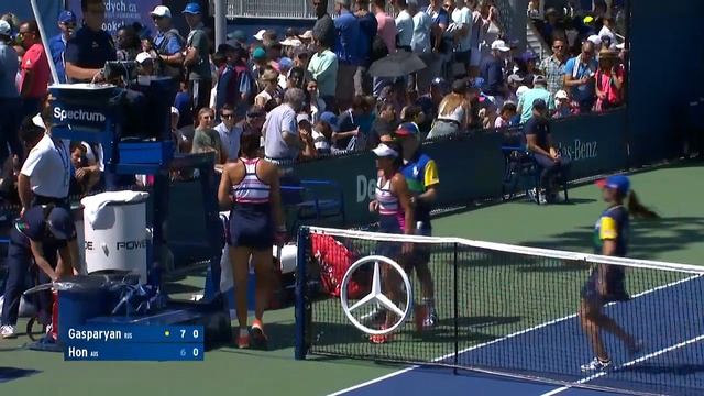 Margarita Gasparyan vs. Priscilla Hon | US Open 2019 R1 Highlights смотреть онлайн