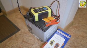 Умная зарядка для автомобильного аккумулятора, с функцией восстановления. Обзор, отзыв