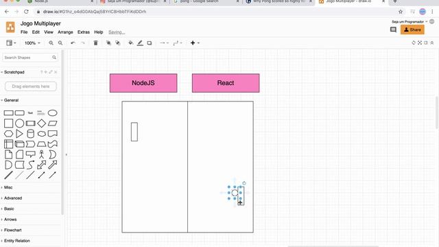 Como desenvolver um jogo multiplayer? Usando NodeJS, React e WebSocket. смотреть онлайн