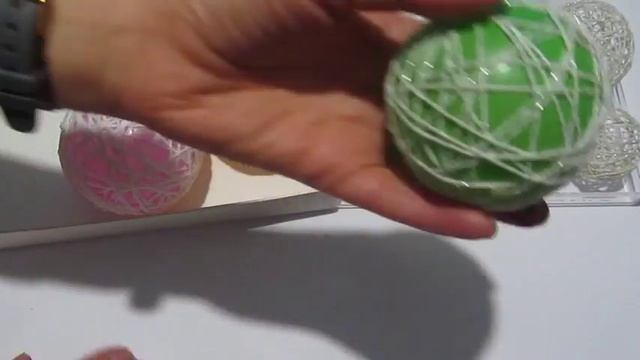 Шары из ниток!!!! Balls of threads!!! смотреть онлайн