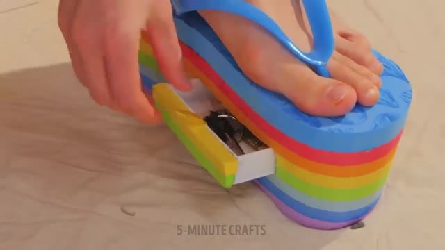 5-Minute Crafts, ОБУВЬ И ОДЕЖДА СВОИМИ руками - Фантастические идеи для ног, которые помогут Вам