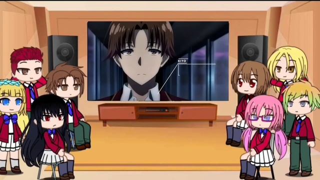 classroom of the elite react to ayanokoji kiyotaka | Class d (Eng/Rus) смотреть онлайн