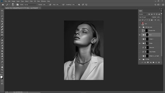 High End Retouching Tutorial -Step by Step (Photoshop) смотреть онлайн