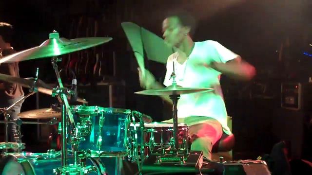 Jesse Williams of Lucky Five on drums- "Something In Your Head". смотреть онлайн