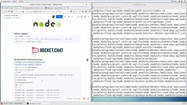 Rocket.Chat #02 How to Install RocketChat on Centos or RHEL Server смотреть онлайн