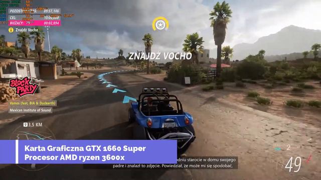 Test Karty Graficznej GTX 1660 Super w Forza Horizon 5!! смотреть онлайн