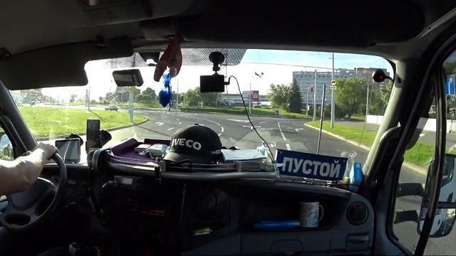 Дальнобой в Россию!!! Рейс в Набережные Челны! Проехал 150км. развернули, не то загрузили? смотреть онлайн