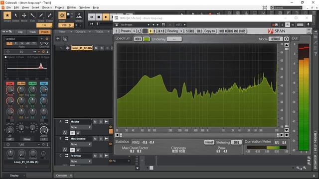 Pro Channel Equalizer 01 _ Mixing Mastering tutorial _ Cakewalk by Bandlab (Basic Plugins) смотреть онлайн