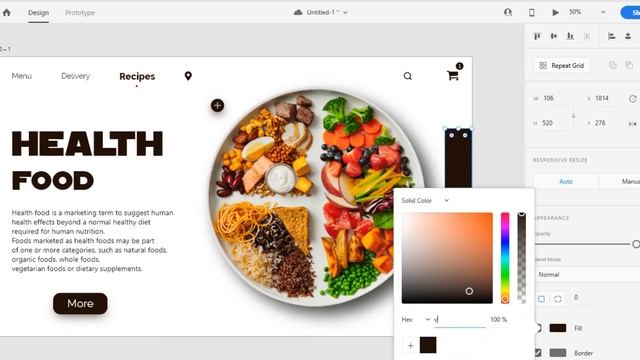 Ui/Ux web design speed art #18 смотреть онлайн