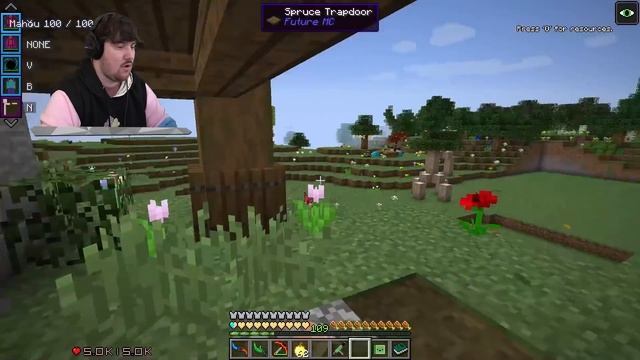 BECOMING an INFINITY WIZARD in INSANE CRAFT! смотреть онлайн