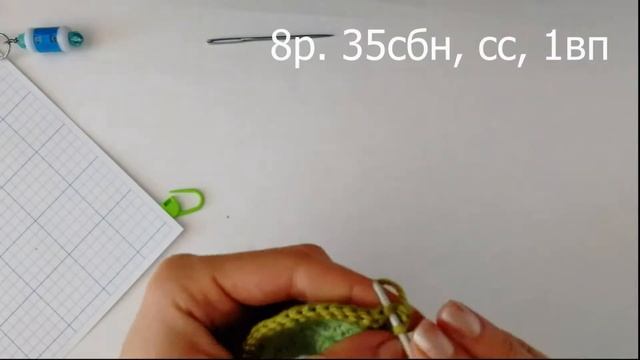 Кукла амигуруми / вяжем платье / часть 5 смотреть онлайн