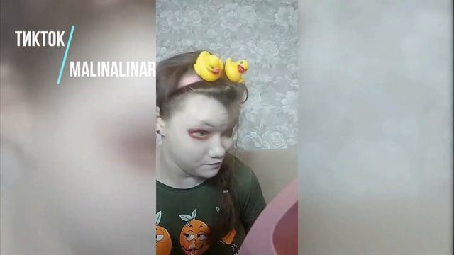 Запись трансляции как я делаю макияж. / Макияж пальцами. / Девушка с ДЦП делает макияж. смотреть онлайн