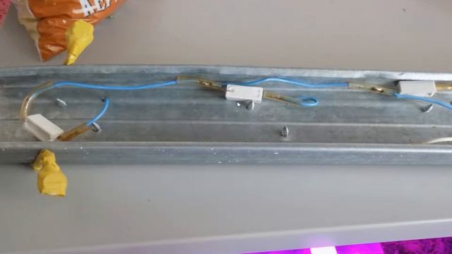 Светодиодный фитосветильник для растений 10х8Вт (практика) смотреть онлайн