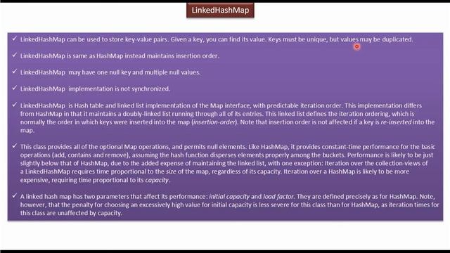 What is a LinkedHashMap? | LinkedHashMap Introduction | Java Collection Framework смотреть онлайн