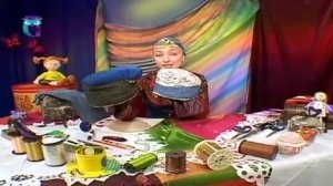 Шьем старинный головной убор и делаем ларчик из остатков текстиля. Мастер класс