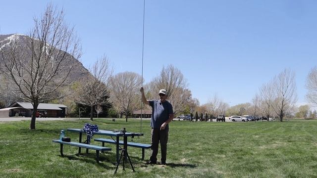 3 Ham Radio Antenna Mounts For Portable Operations On A Picnic Table| K7SW Ham Radio