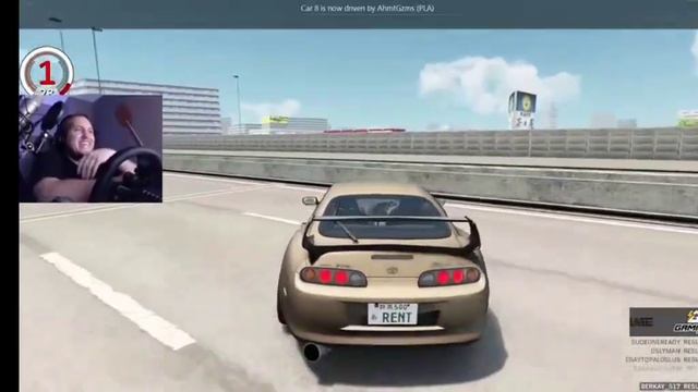 RRAENEE - ASSETTO CORSA SUPRA MODU OYNUYOR!!! смотреть онлайн