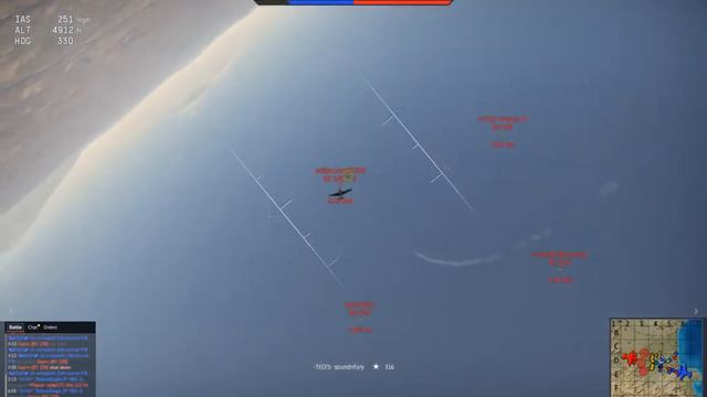 90-second ace in War Thunder (Spitfire IIa) смотреть онлайн