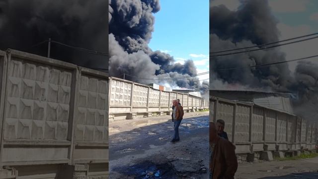 улица Салова 27 пожар 5 июля 2023 г. смотреть онлайн