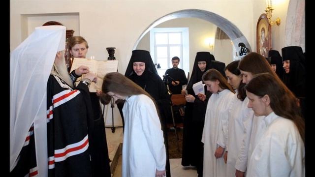 Чёрные ризы. Монашеский постриг. смотреть онлайн