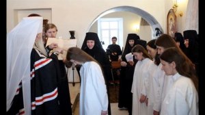 Чёрные ризы. Монашеский постриг.