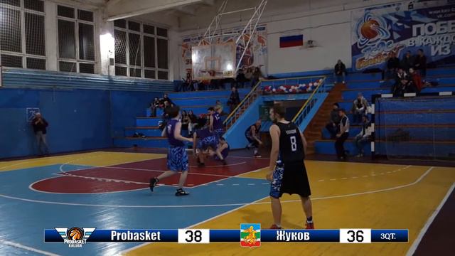 ProBasket - Жуков. МЛБЛ .2 тур. 27 октября 2017. смотреть онлайн