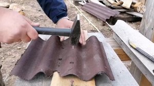 Кровля. Выбор материала эксперементальным путём. Шифер, ондулин, металлочерепица.