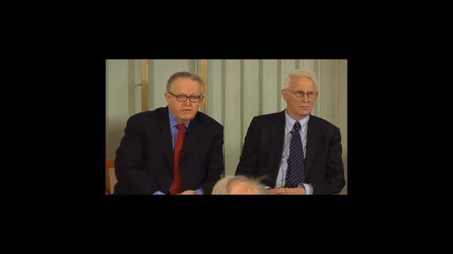 Pressekonferanse med Martti Ahtisaari смотреть онлайн