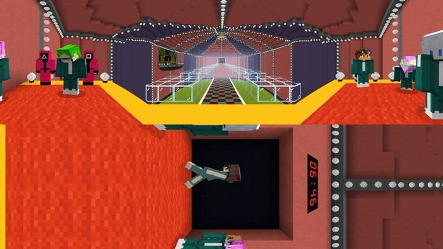 The ULTIMATE SQUID GAME in Minecraft VR 360! смотреть онлайн