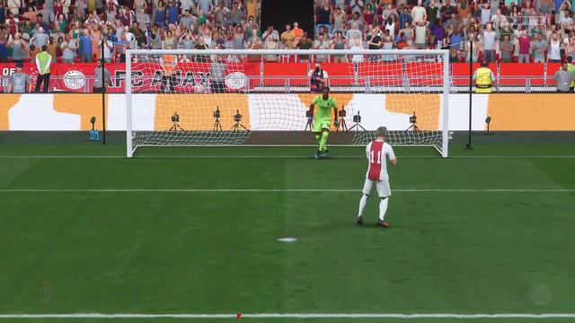 Ajax vs Milan - Penalty Shootout FIFA 22 смотреть онлайн