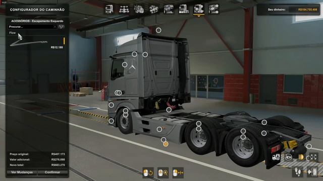 Mega Mod Tuning Mercedes Benz MP4 - Euro Truck 2 - 1.43 смотреть онлайн