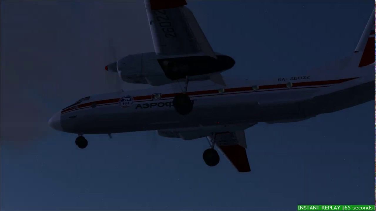 FS2004 Antonov An-26 emergency landing on an unprepared surface смотреть онлайн