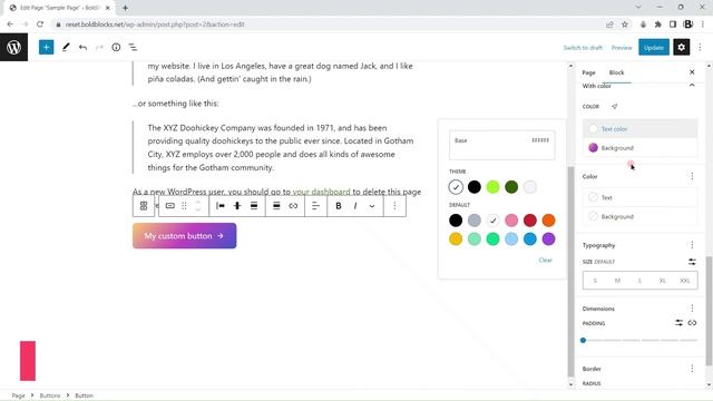 How to customize a button in Gutenberg using Block Enhancements plugin - WordPress смотреть онлайн