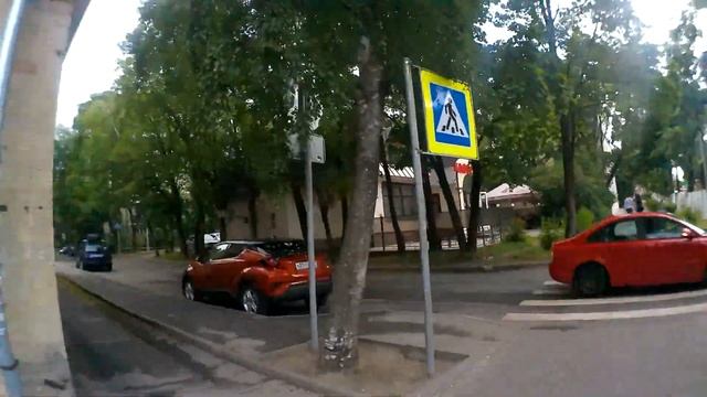 велосипед видео в городе Гатчине смотреть онлайн
