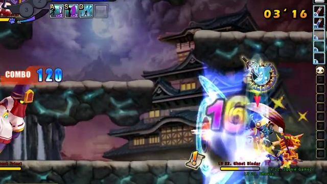 Grand Chase Reborn - Ronan in Gaikoz Castle Gameplay смотреть онлайн