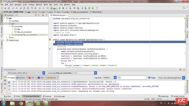 Android HTTP POST and GET (httpurlconnection) смотреть онлайн