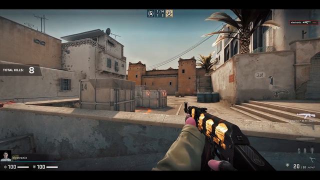 NAVI POV: electronic vs BIG @ FACEIT Major 2018 смотреть онлайн