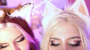 ASMR TWIN 💞 Intense Ear Eating and eye contact ✨