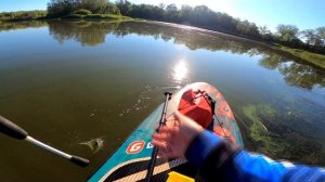 Ловля на спиннинг с SUP борда