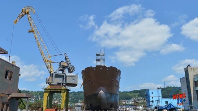 На Находкинском судоремонтном заводе в Приморье отчитались об закладке восьми судов краболовов смотреть онлайн